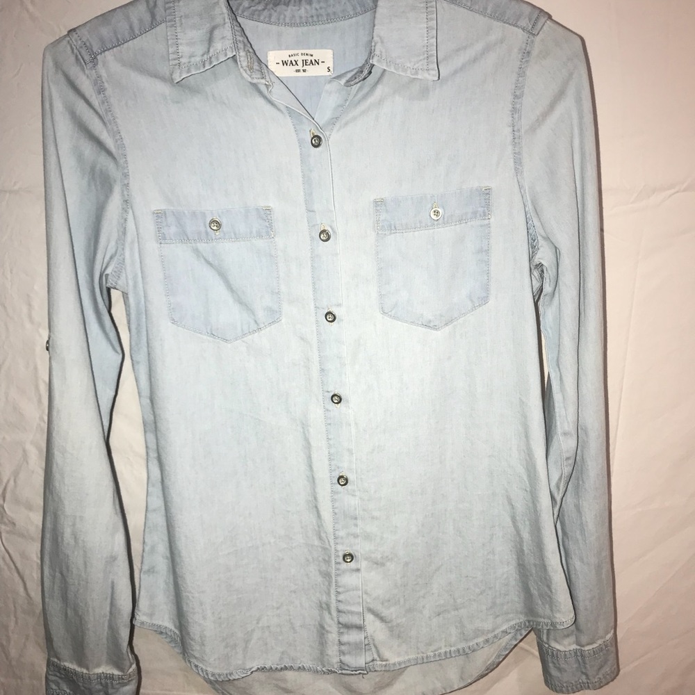 Jean Button Down shirt.